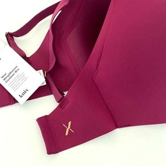 New Knix WingWoman Contour Bra in Winterberry 28DD, 30DD, 28E, 30E - Picture 5 of 11